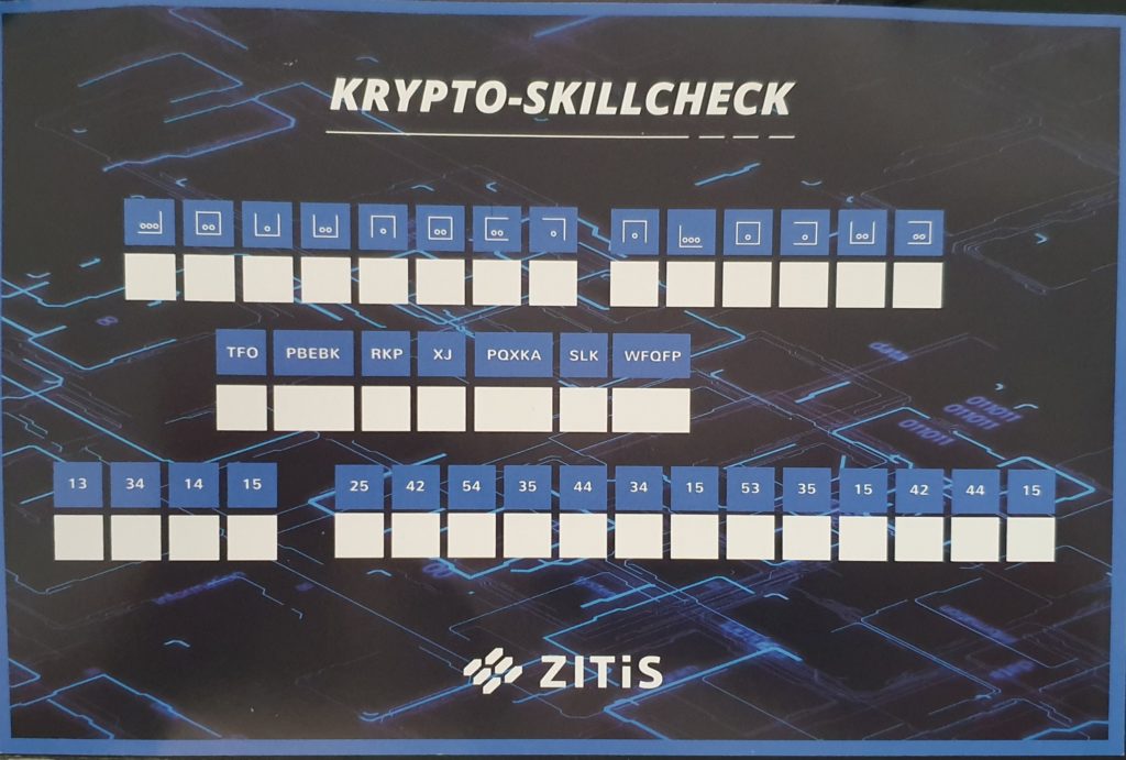 gamescom 2019: Zitis – Krypto Skillcheck